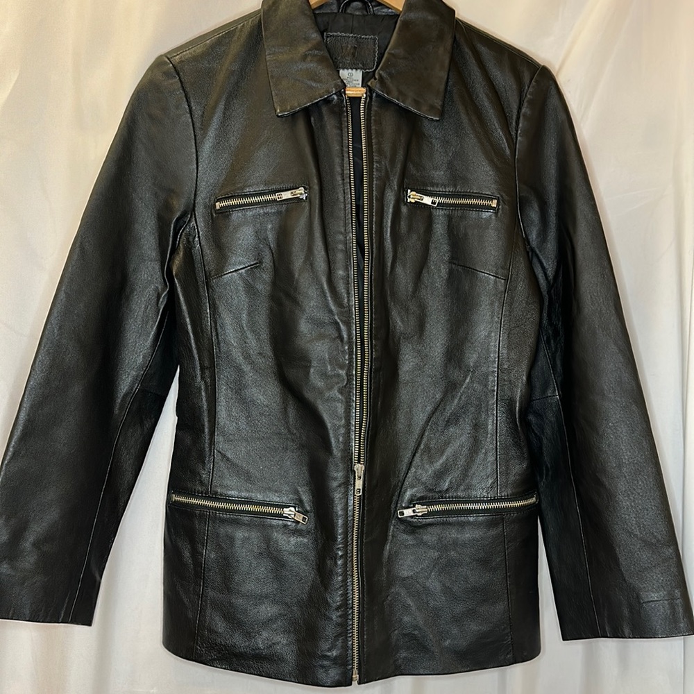 ✨HP✨ JW leather Junction west Buffy the vampire slayer jacket Small